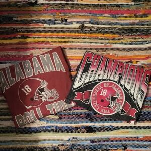 Alabama Roll Tide Mens Tee Set